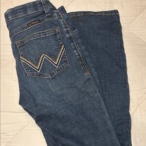 Wrangler Women's Dark Blue Boot Cut Jeans